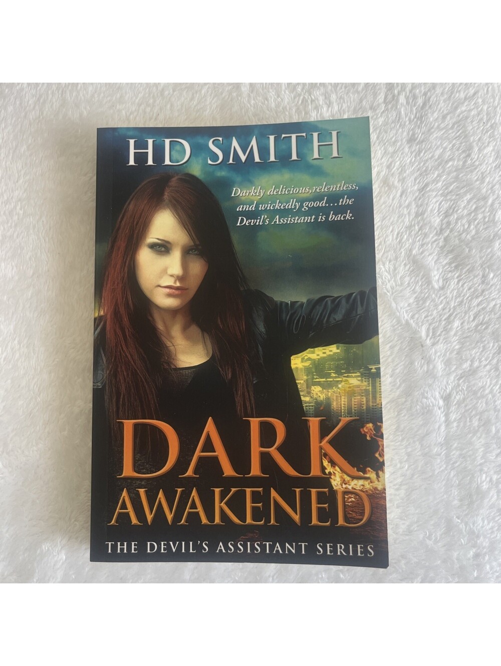 AUTOGRAPHED Dark Awakened HD Smith Signed Paperback Devils Assistant Series